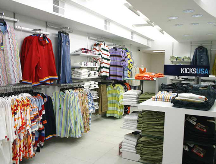 Rakks Wall Shelving in Kicks – Gallery Mall, Philadelphia, PA
