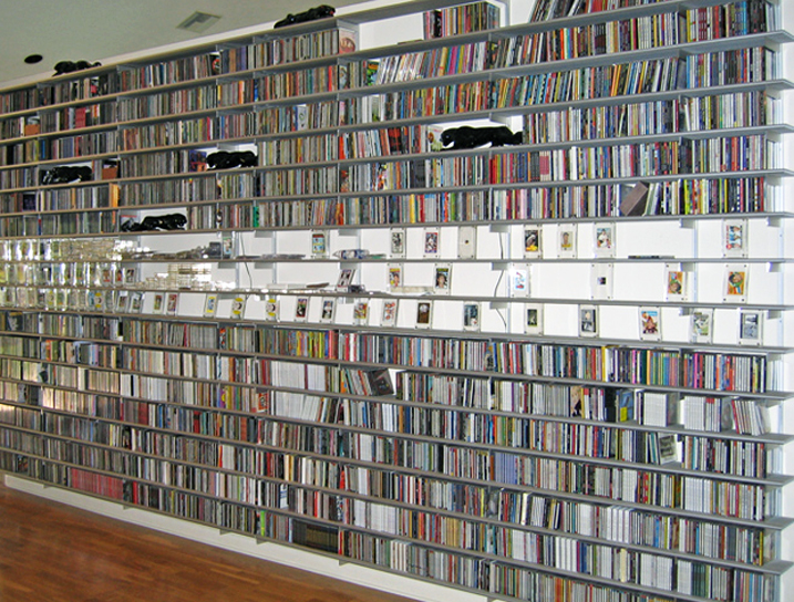 Rakks Wall Shelving in Private Residence, Stuart, FL