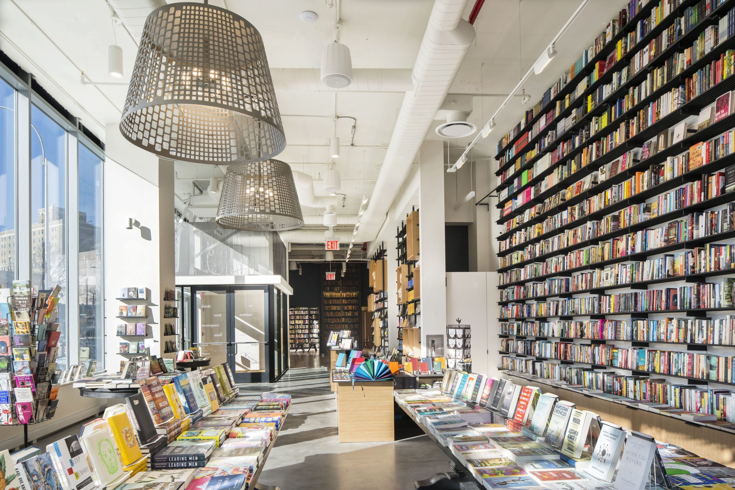 Brooklyns Center For Fiction Rakks Architectural Shelving And Hardware